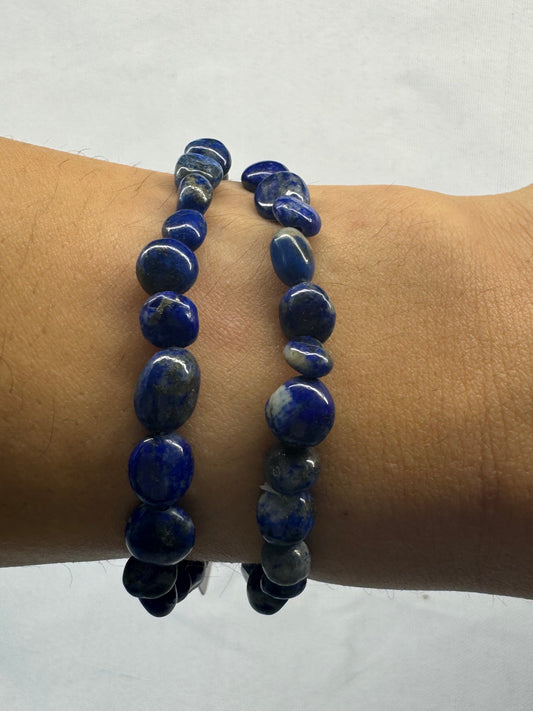 Lapis Lazuli Pebble Bracelet