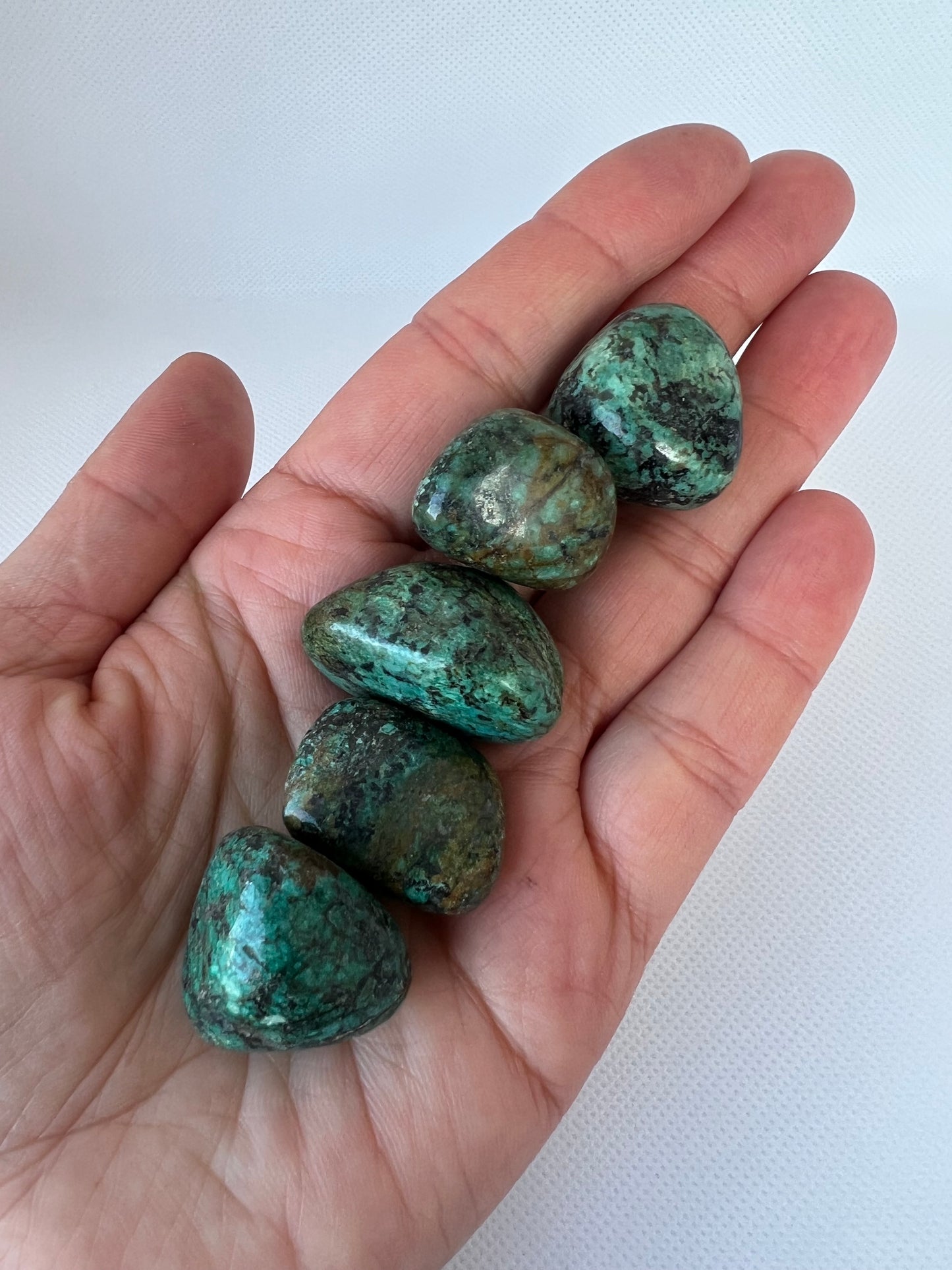 African Turquoise Tumbled Stone