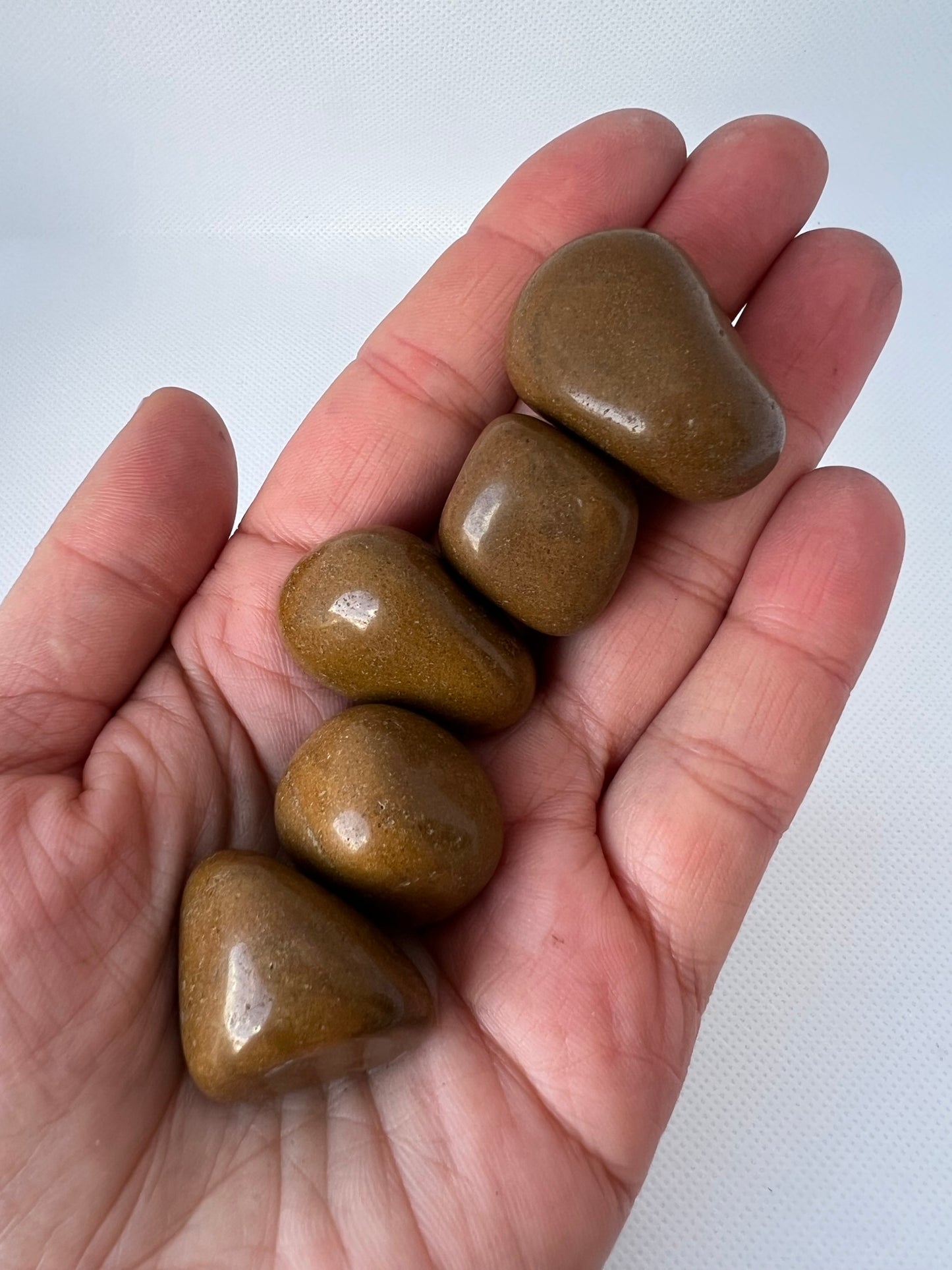 Caramel Jasper Tumbled Stone