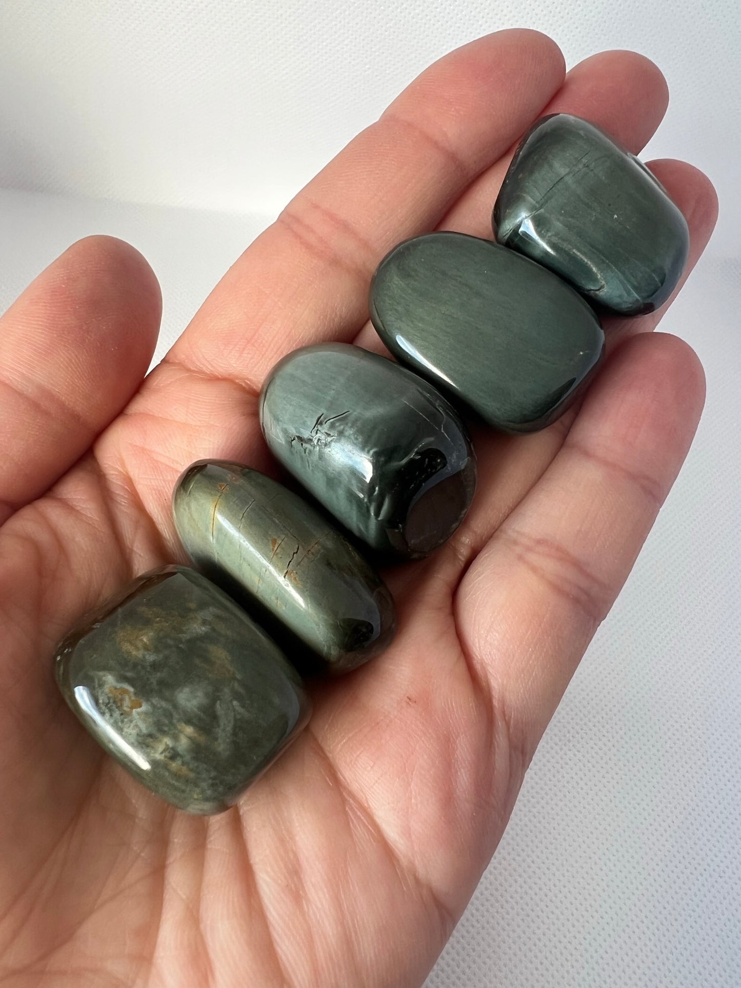 Cats Eye Natural Tumbled Stone