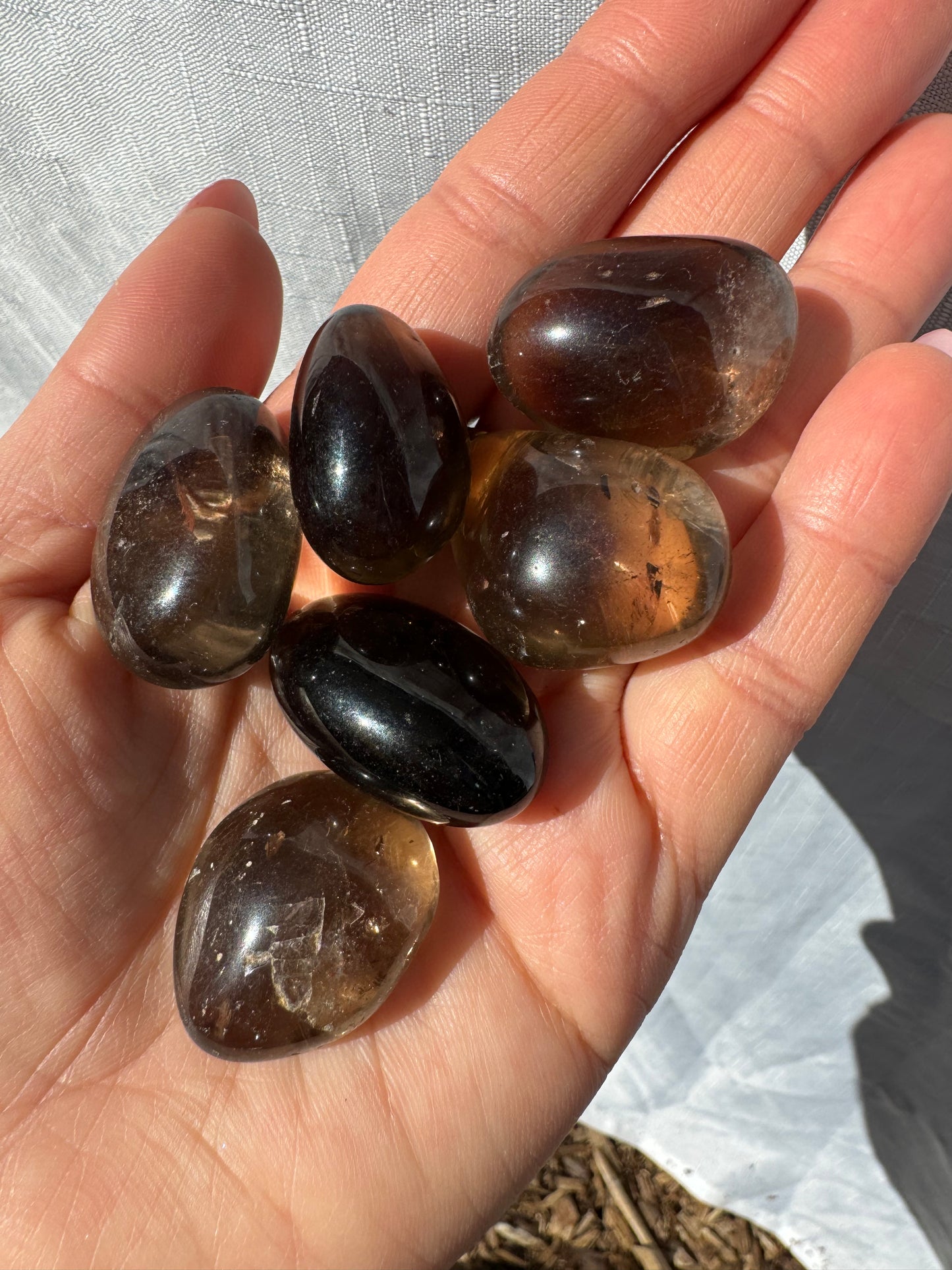 Smokey Quartz Tumbled Stone