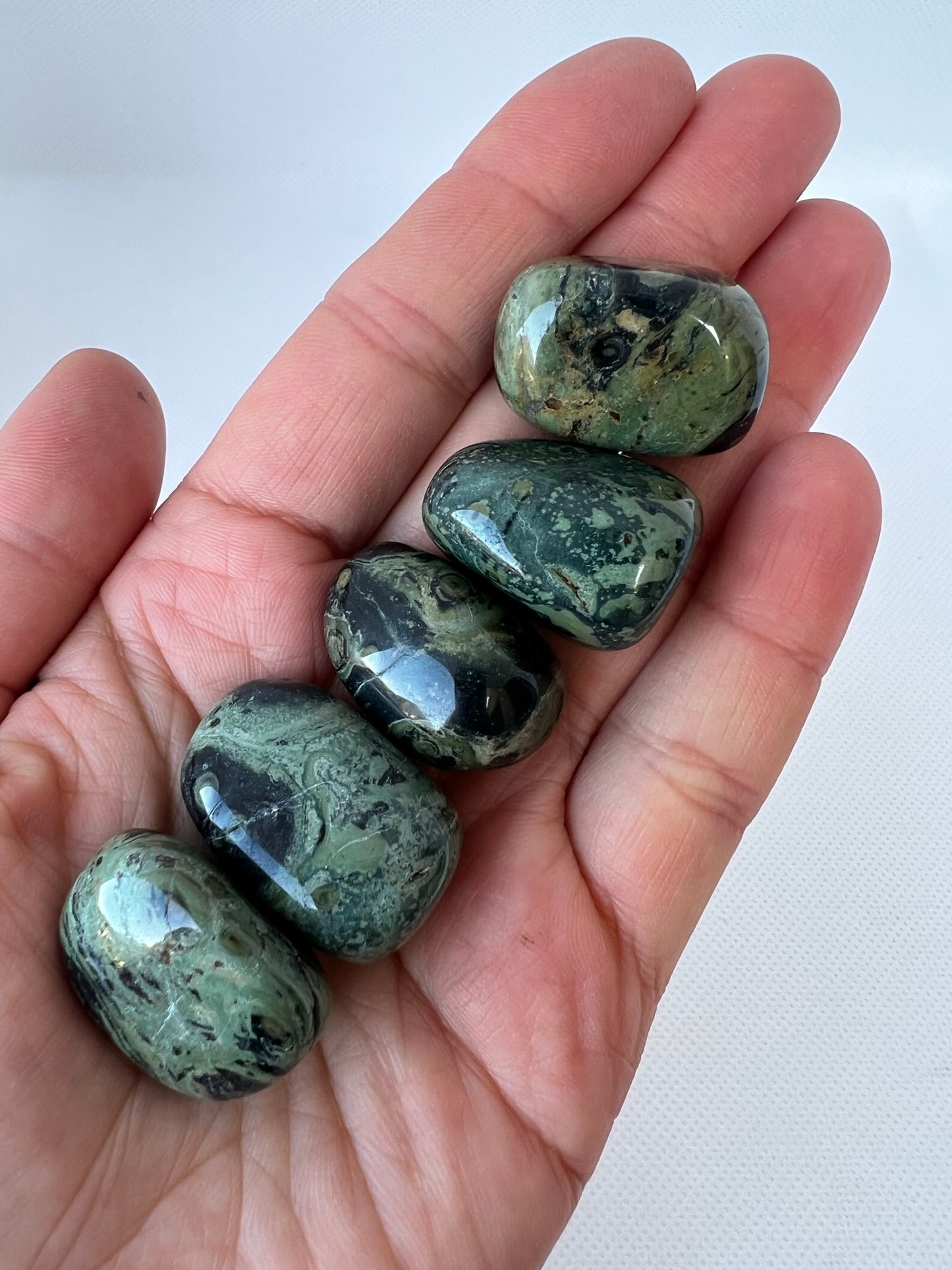 Kambaba Jasper Tumbled Stone