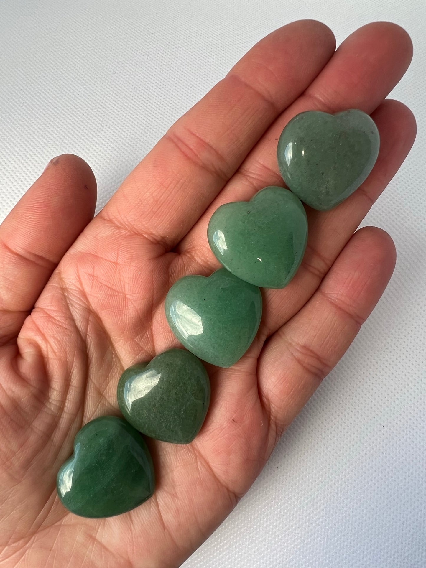 Green Aventurine Heart