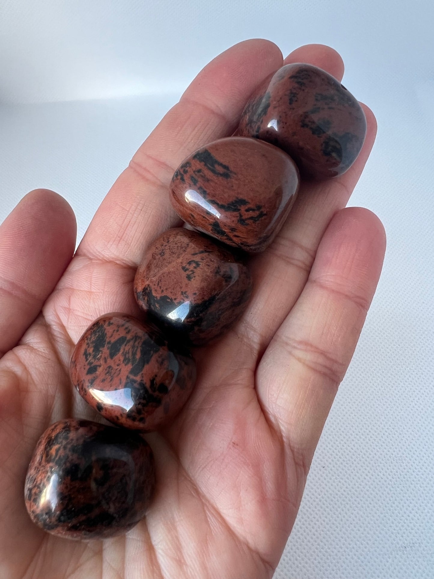 Mahogany Jasper Tumbled Stone