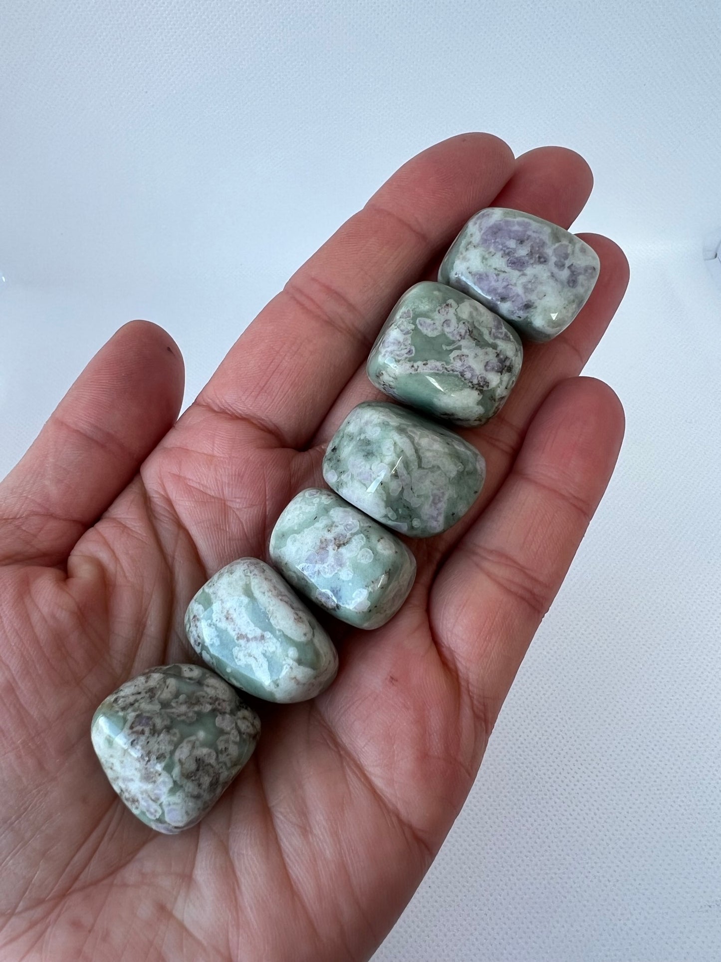 Peace Jade Tumbled Stone