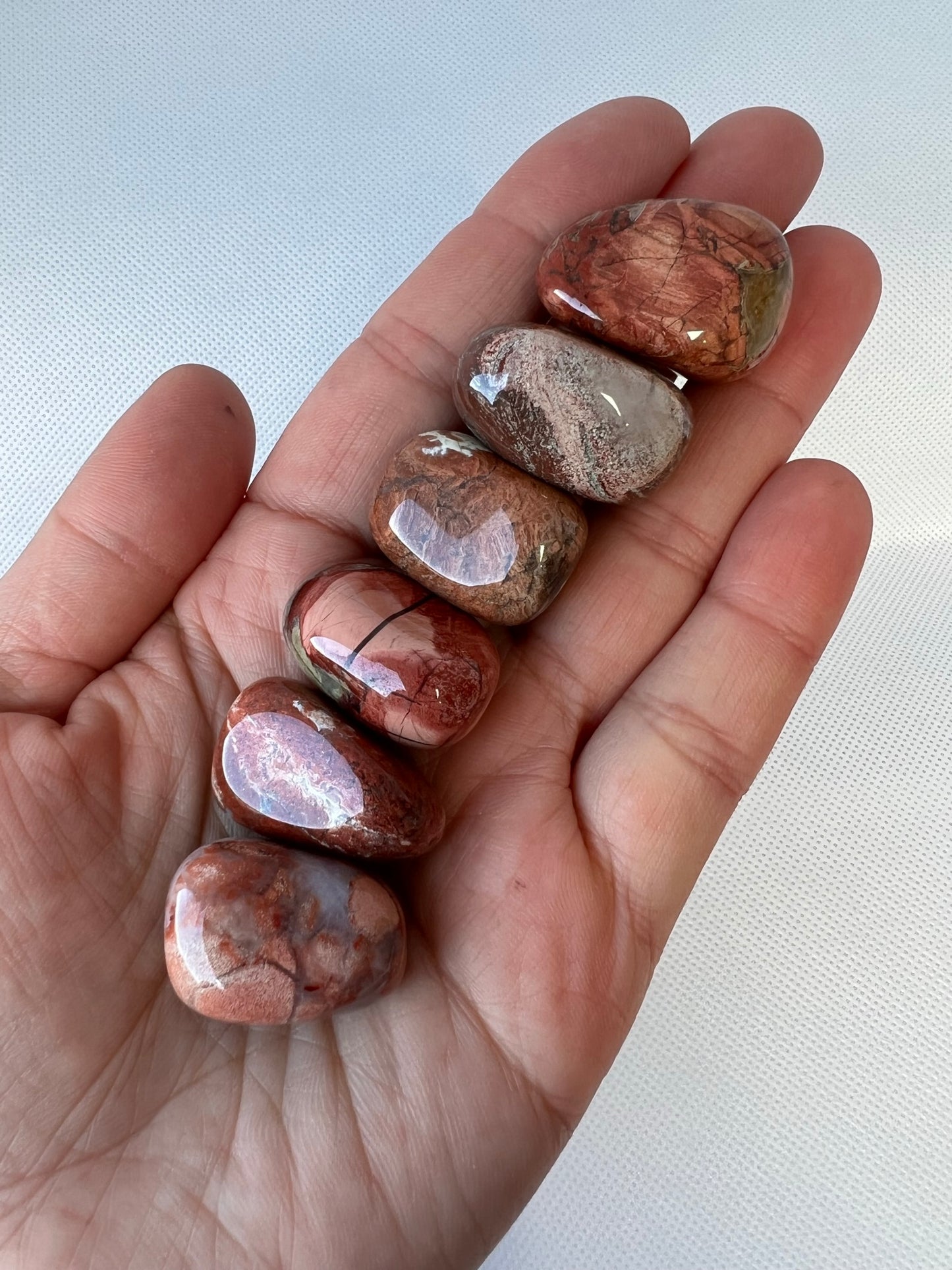 Poppy Seed Jasper Tumbled Stone