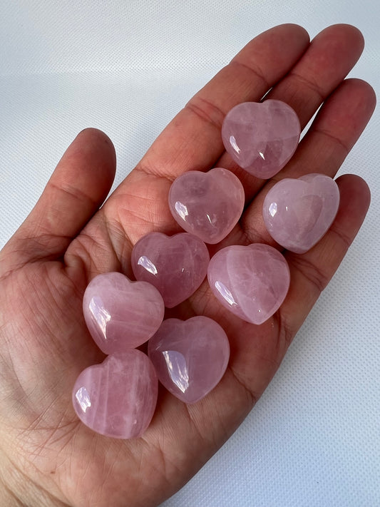 Rose Quartz Heart