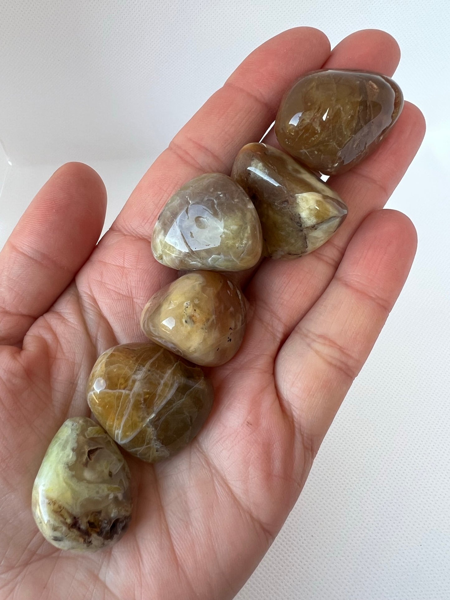 Yellow Opal Tumbled Stone